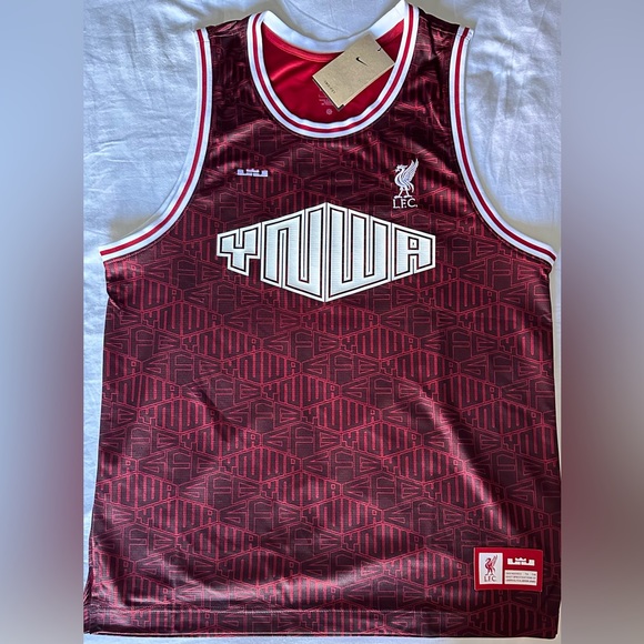 Nike Liverpool FC X Lebron James #6 DNA Basketball Jersey DV9518-652. Mens Sz